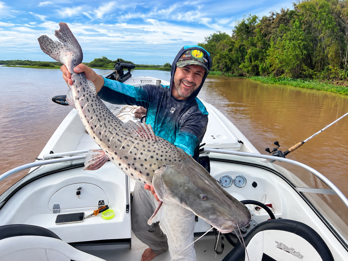 Jornada de pesca en Villa Urquiza